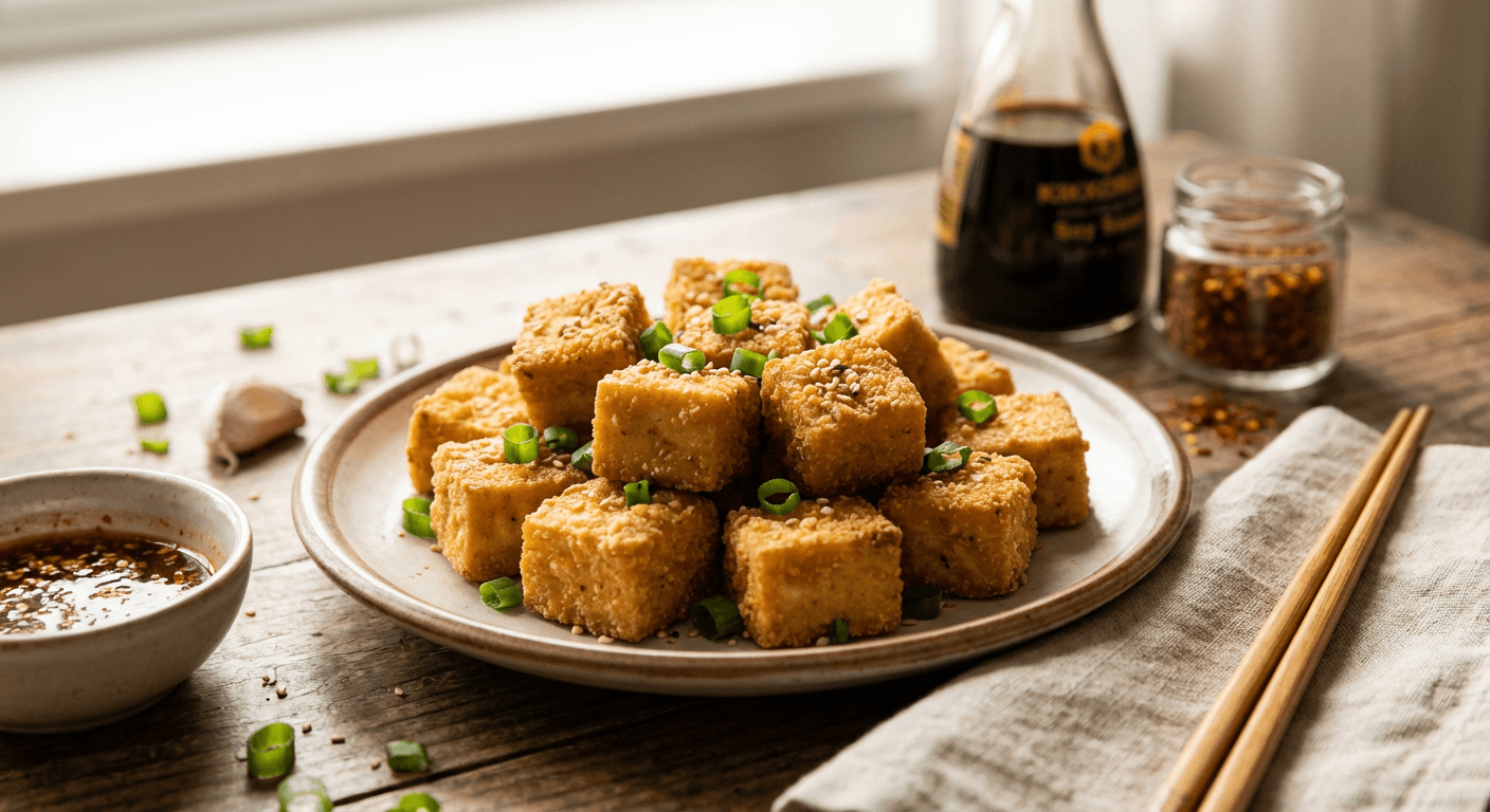 Crispy Fried Tofu