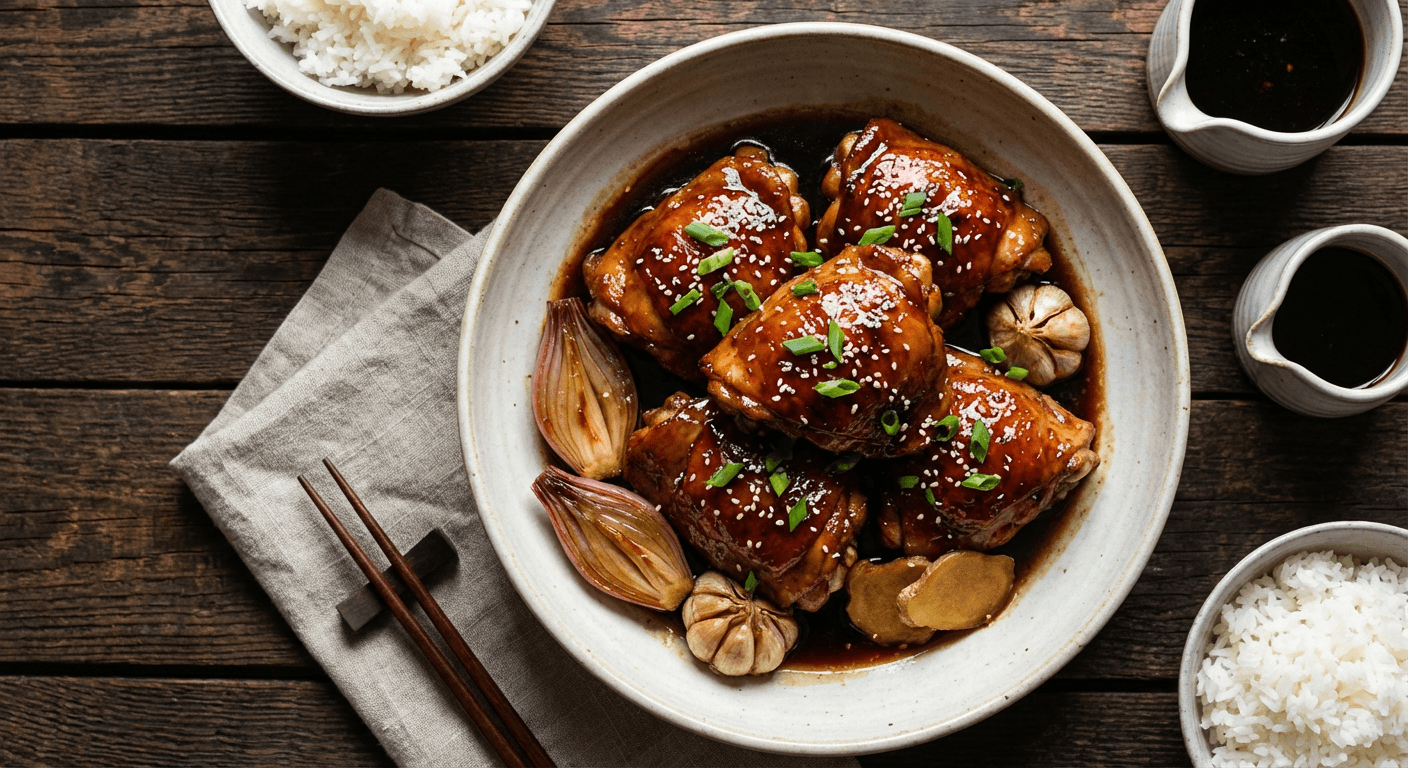 Soy Braised Chicken