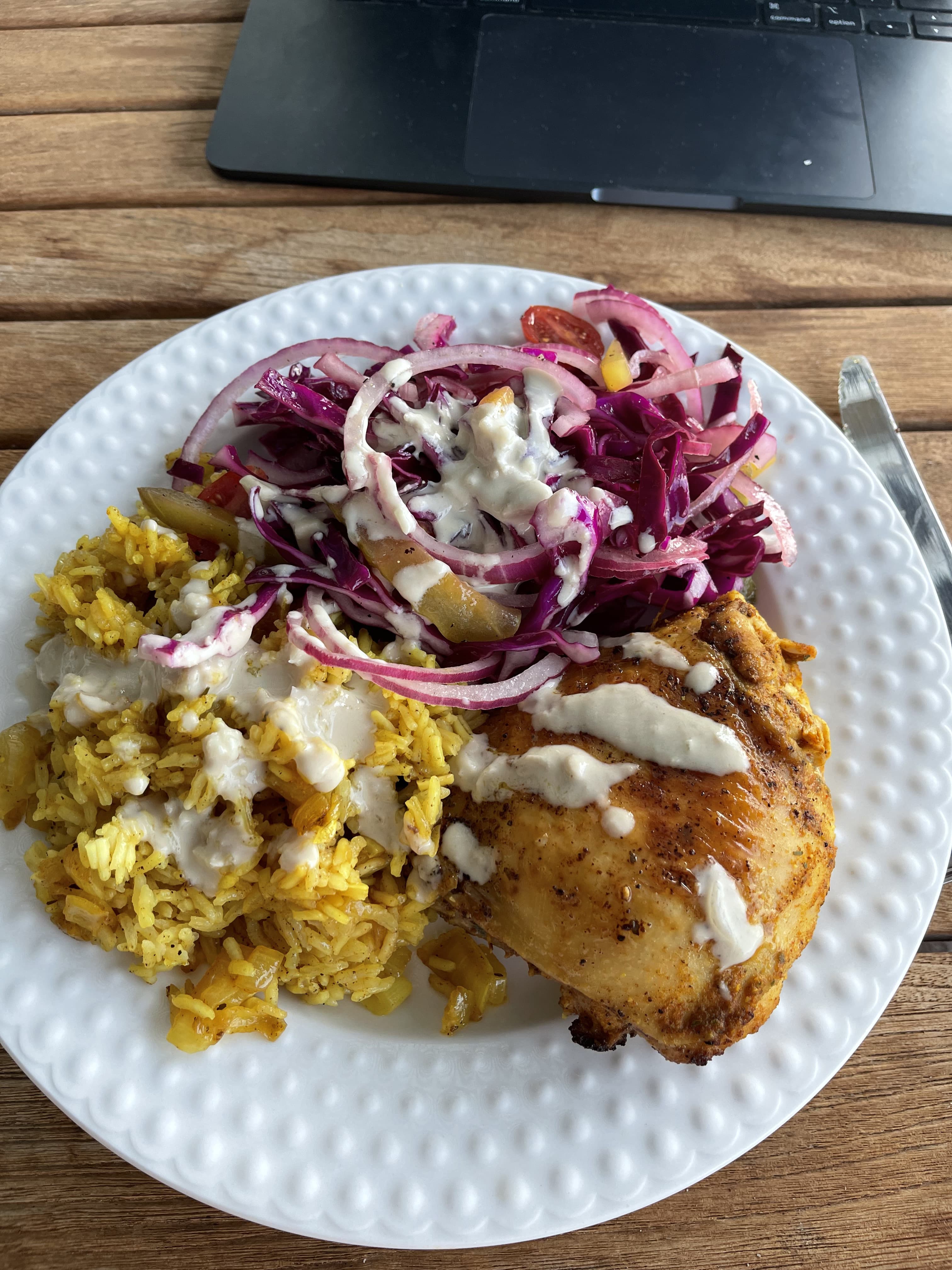 Chicken Shawarma Rice Bowl